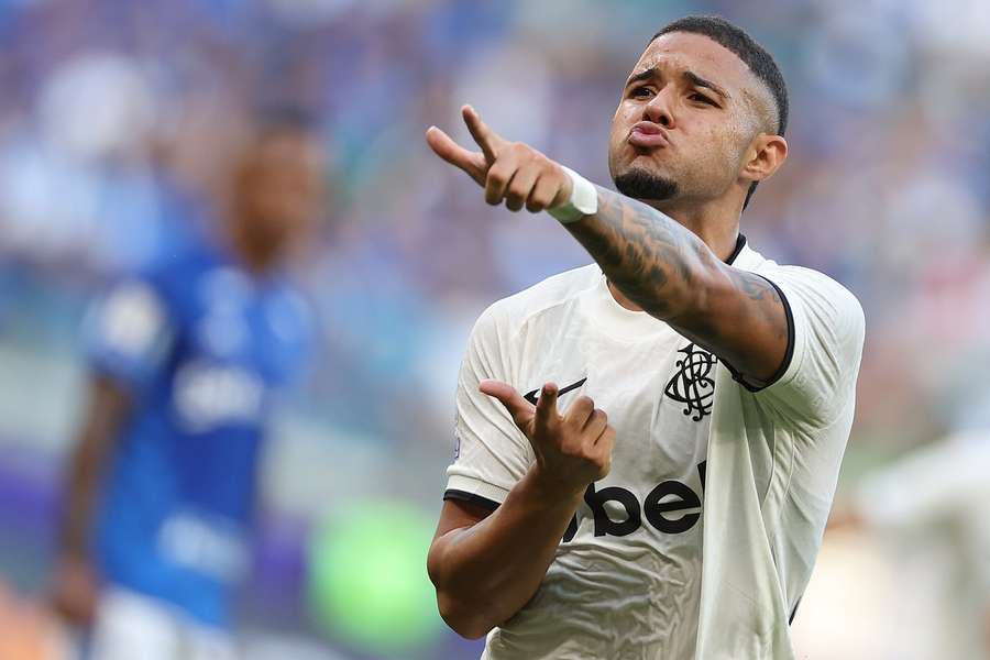 Gabriel Justino marcou o gol da vitória do Botafogo no Mineirão