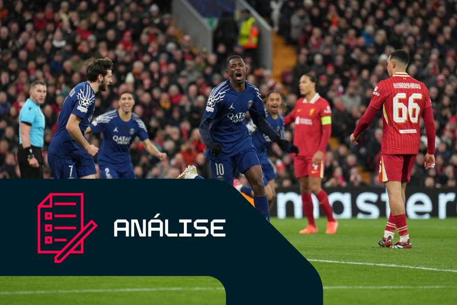 Ousmane Dembélé em destaque no Paris SG