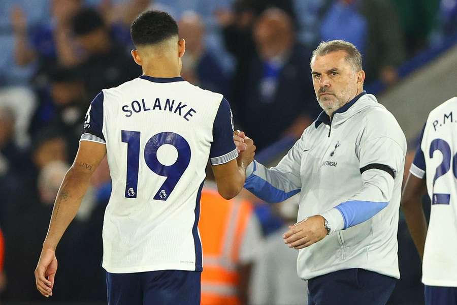 Solanke et Postecoglou lundi.