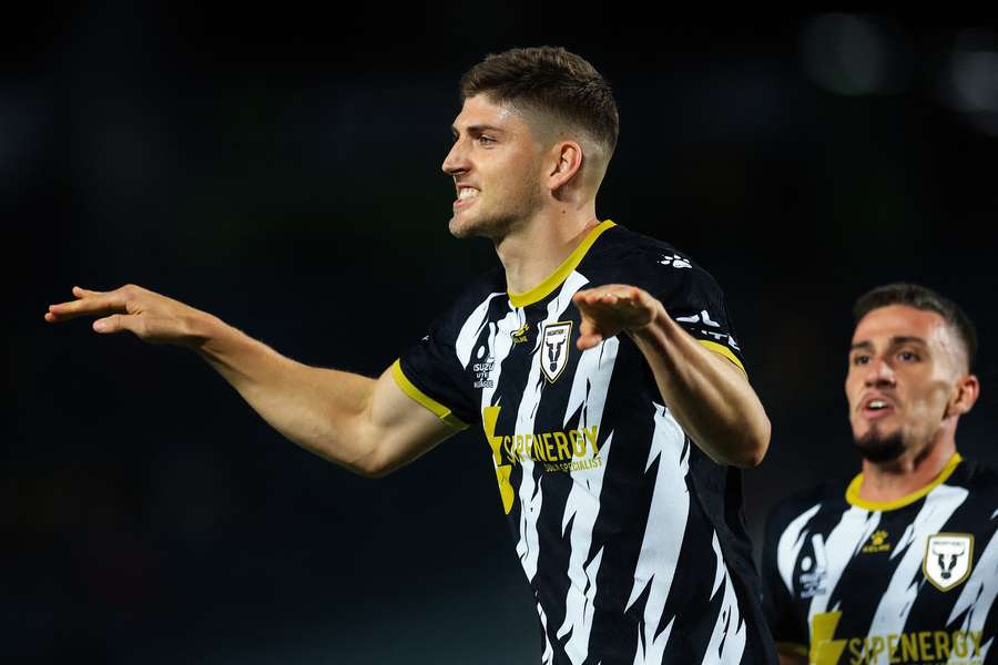 Macarthur's Harrison Sawyer came so close to recording the third perfect 10 of the season. 