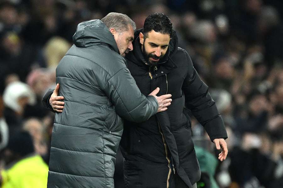Postecoglou et Amorim en Premier League cette saison.