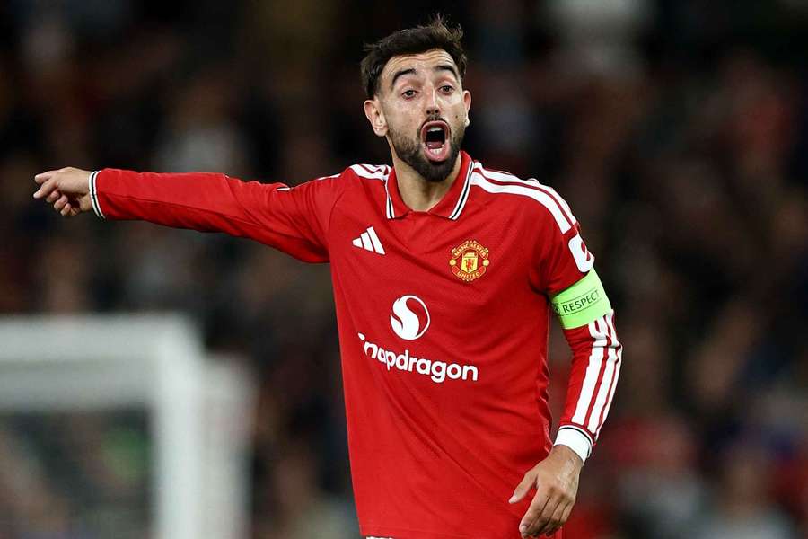 Bruno Fernandes, meia do Manchester United Bruno Fernandes, meia do Manchester United