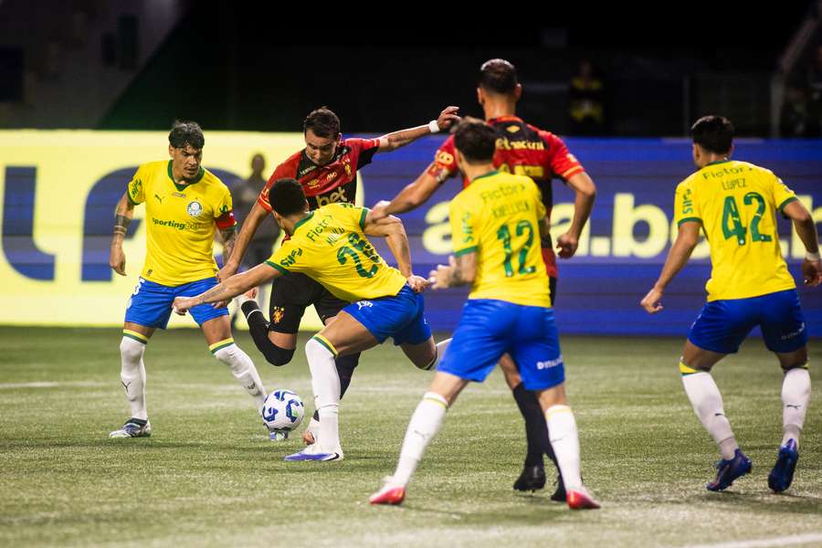 O Sport até tentou, mas não foi páreo para o Palmeiras