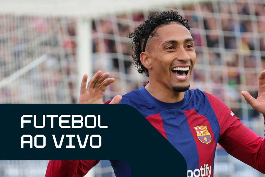 Raphinha abriu caminho para a vitória do Barça
