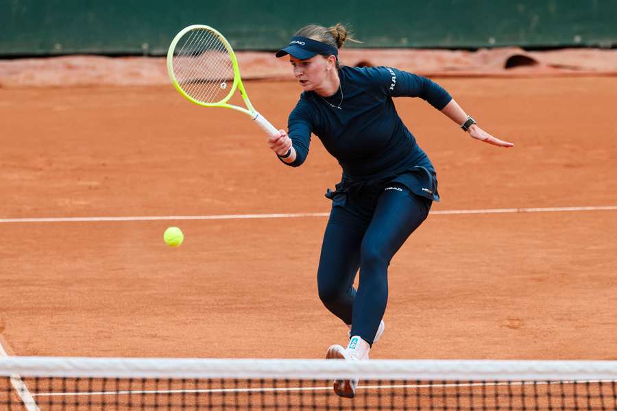 Barbora Krejčíková v Paříži porazila Tatjanu Mariaovou.