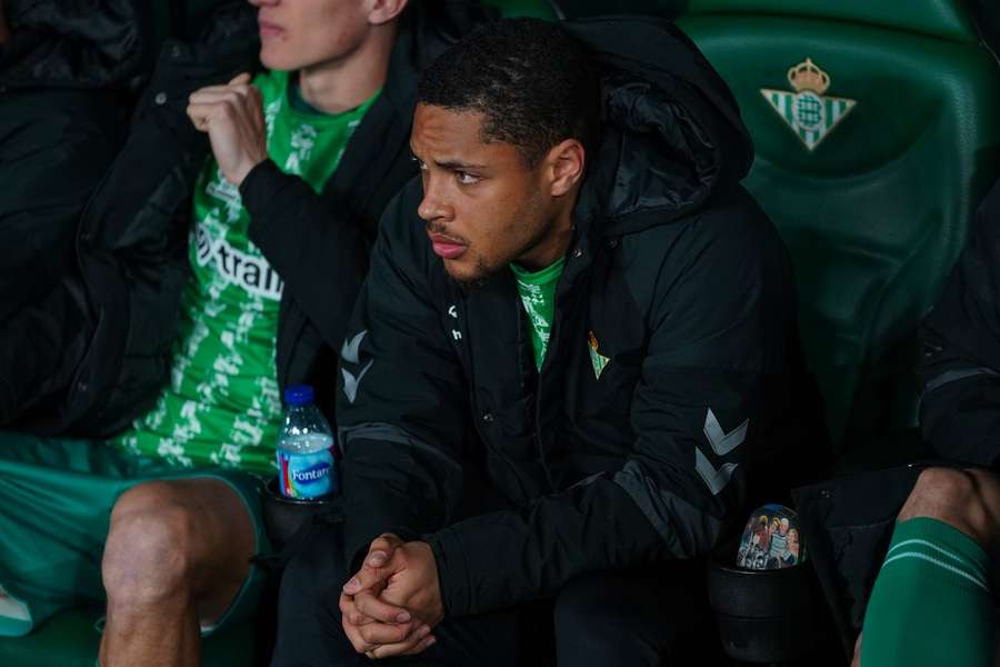 Vítor Roque se convirtió en la tercera opción del Betis en ataque