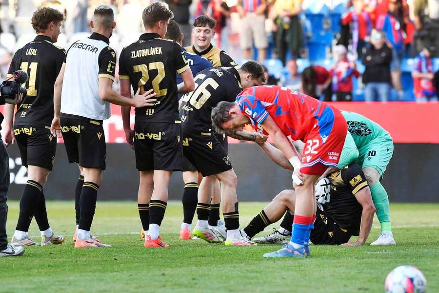 Baník Ostrava vybojoval v Plzni důležitou výhru. Baník Ostrava vybojoval v Plzni důležitou výhru.