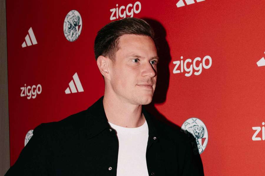 Marc ter Stegen during his presentation at Ajax Marc ter Stegen during his presentation at Ajax
