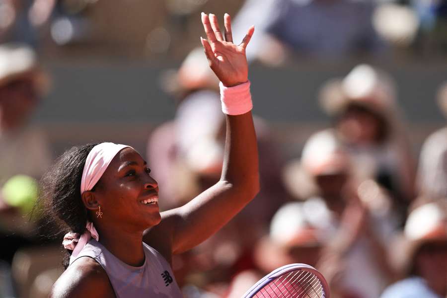 Coco Gauff ce mardi.
