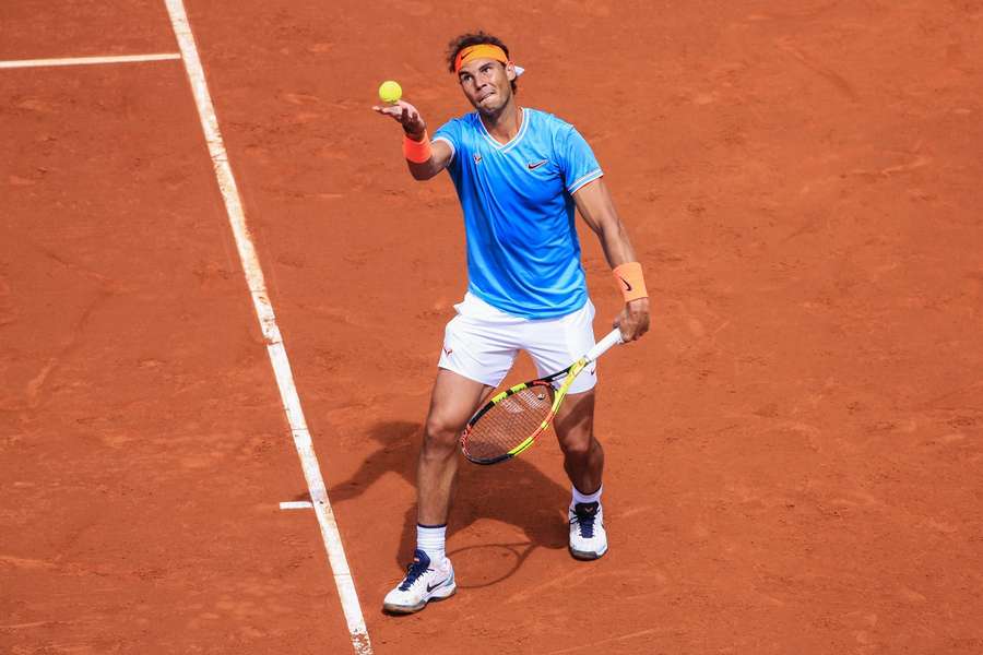Nadal beim ATP-Turnier in Barcelona im Jahr 2019