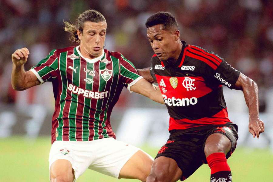 Canobbio e Alex Sandro na final do Cariocão Canobbio e Alex Sandro na final do Cariocão