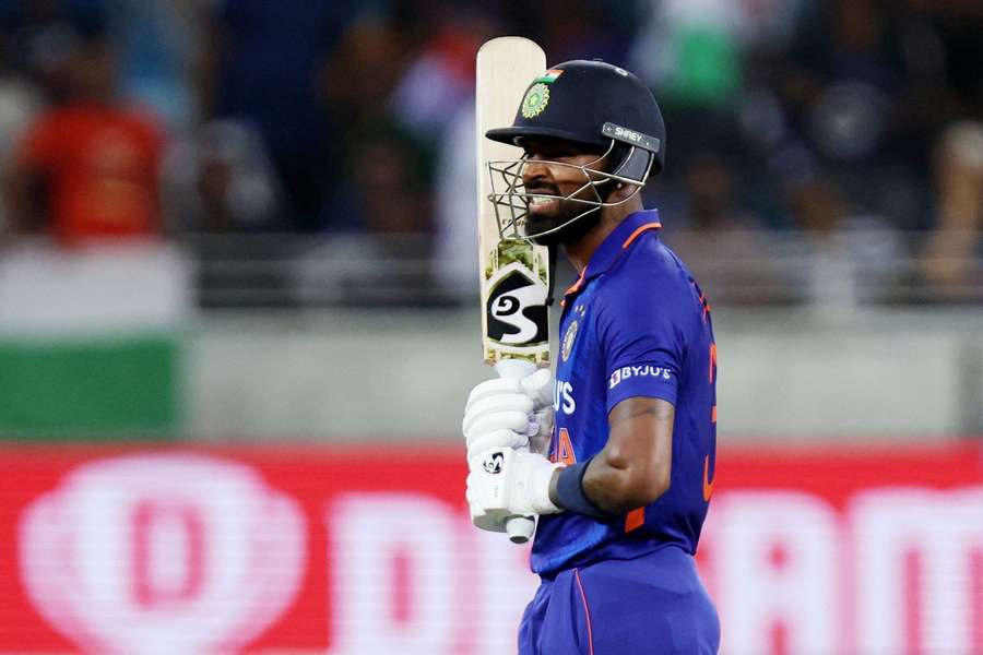 Hardik Pandya made just 12 as captain in India's defeat