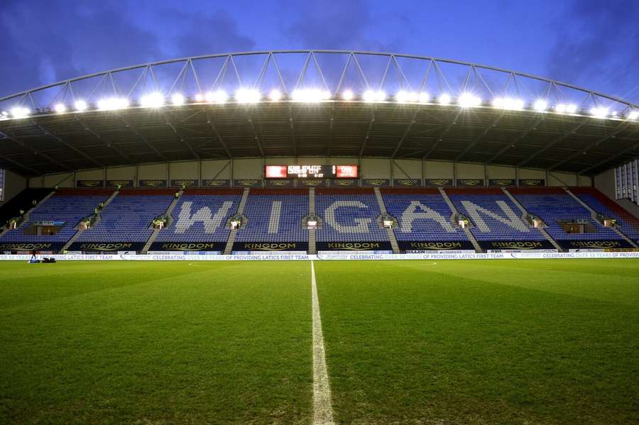 Wigan Athletic staat onderaan in de Championship 