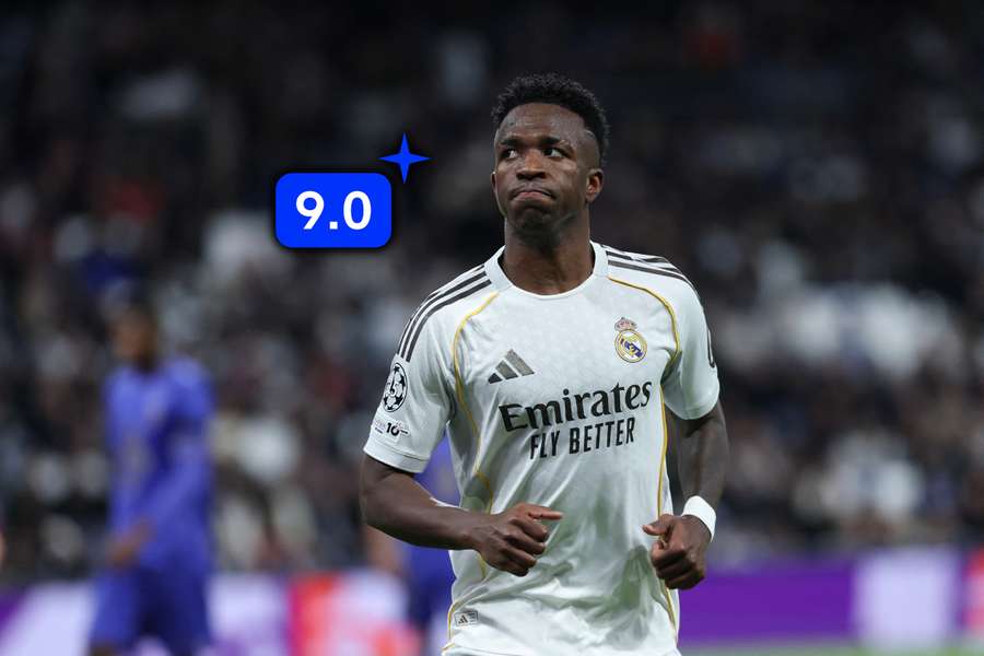 Vinícius zazářil proti Monaku a stal se hráčem kola Ligy mistrů.