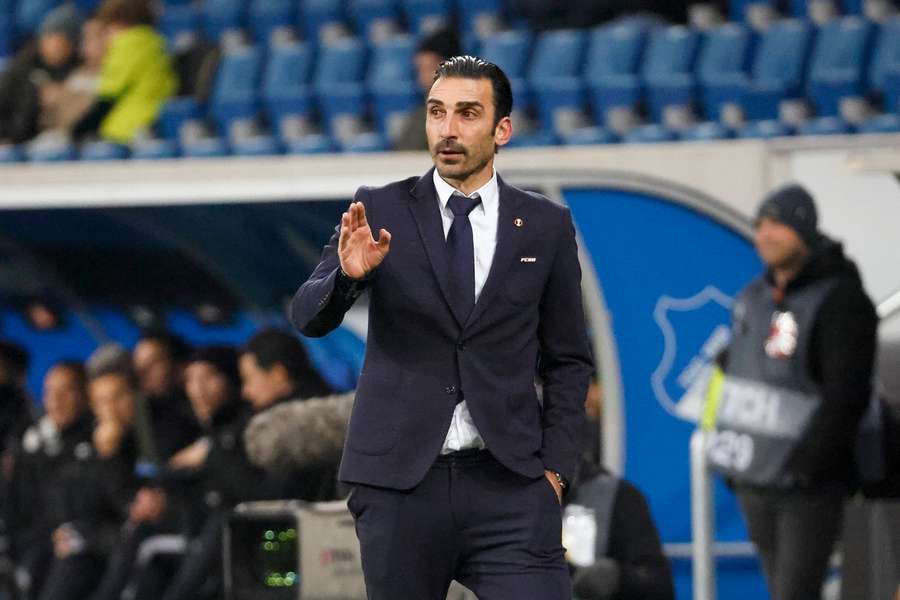 Elias Charalambous, antrenorul lui FCSB, și-a felicitat elevii după prestația de la Hoffenheim