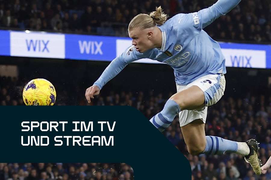 Sport live am Sonntag: Erling Haaland und Manchester City wollen die Vorherrschaft in der Stadt festigen.