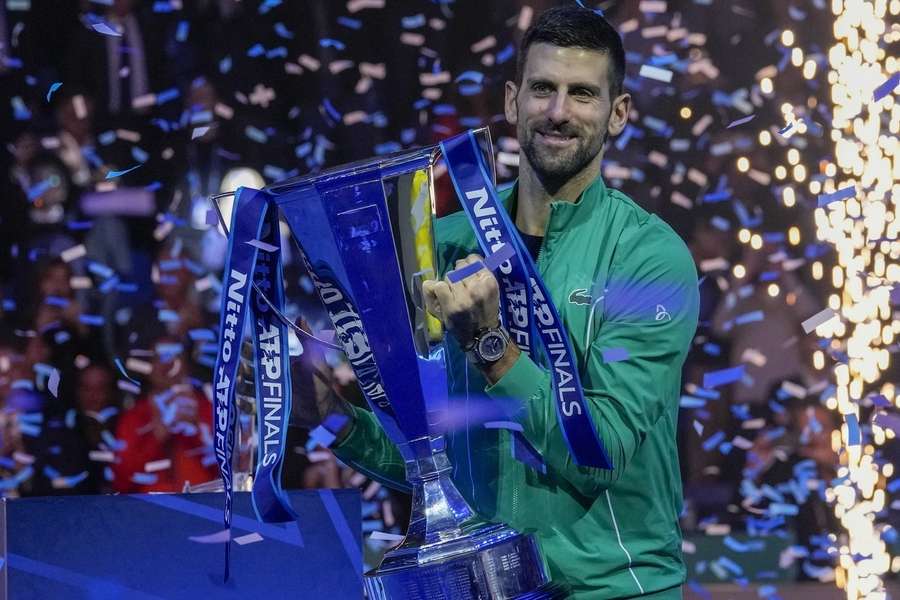 Djokovič dotáhl poslední start na Turnaji mistrů až k triumfu.