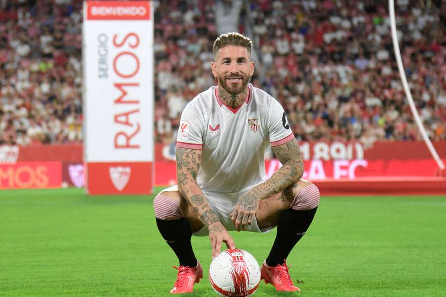 Sergio Ramos voltou ao Sevilla após 18 anos