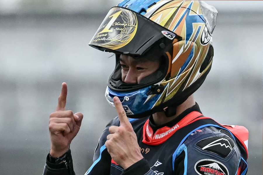 Ai Ogura, coroado campeão de Moto2