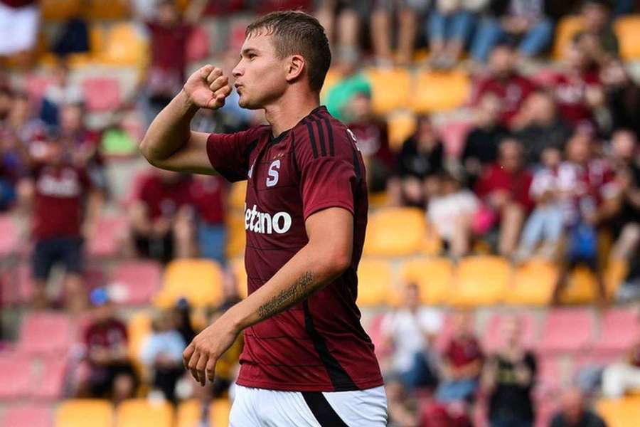 Kapitán rezervy Sparty Tomáš Schánělec