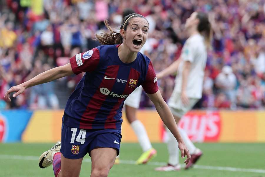 Aitana Bonmati brachte mit ihrem Treffer Barcelona auf Kurs Champions League-Titel.