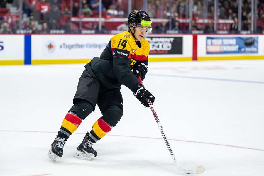 Der deutsche Junioren-Nationalspieler Nick Maul