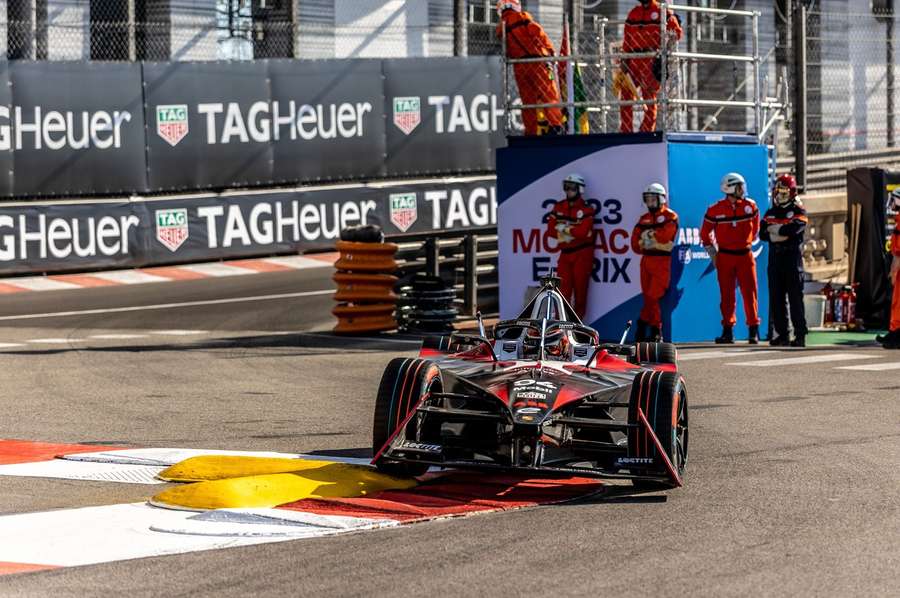 Porsche-Star Pascal Wehrlein dreht seine Runden beim Monaco-GP