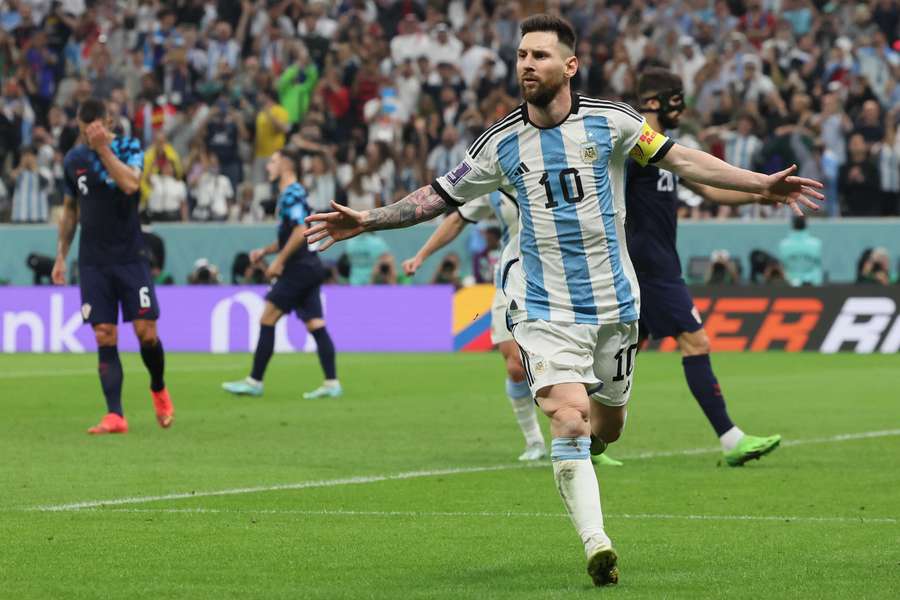 Lionel Messi was in scintiliating form against Croatia