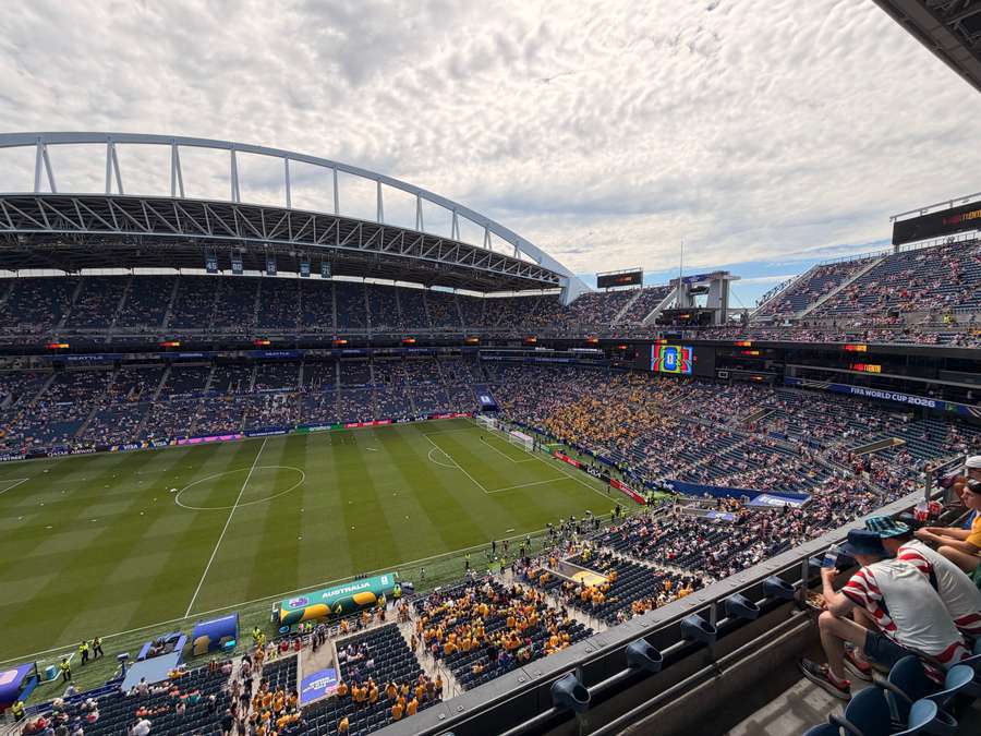 View inside Seattle Stadium View inside Seattle Stadium