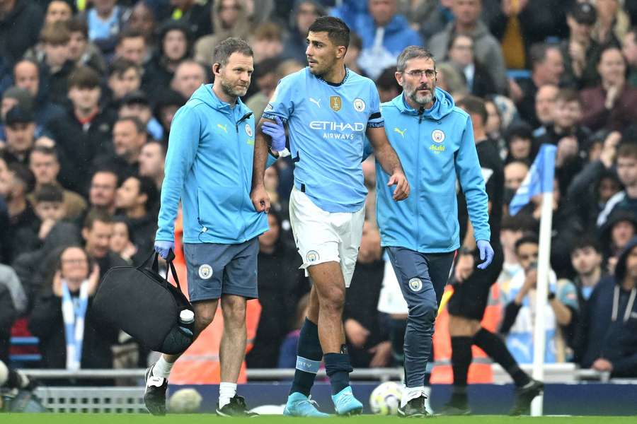 Man City boss Guardiola confirms Rodri to miss rest of season