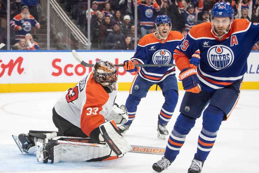 Leon Draisaitl traf zum Siegtreffer gegen die Philadelphia Flyers.