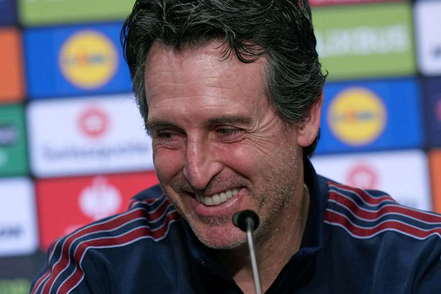 Unai Emery, técnico do Aston Villa Unai Emery, técnico do Aston Villa