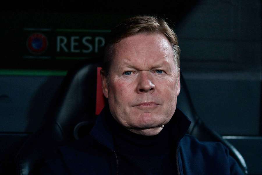 Netherlands coach Ronald Koeman Netherlands coach Ronald Koeman