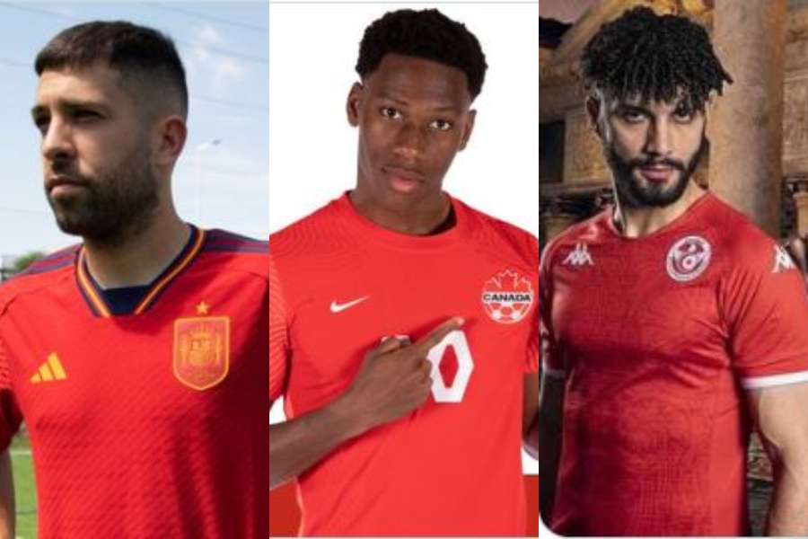 Roșul predomină la Cupa Mondială (Spania, Canada, Tunisia)