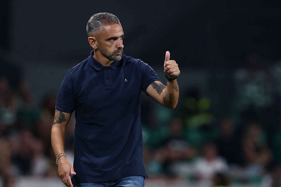 Rui Borges, treinador do Sporting