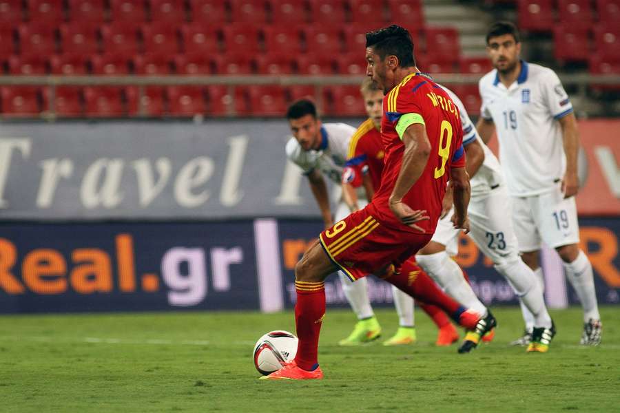 Ciprian Marica a înscris golul victoriei împotriva Greciei în preliminariile pentru Euro 2016