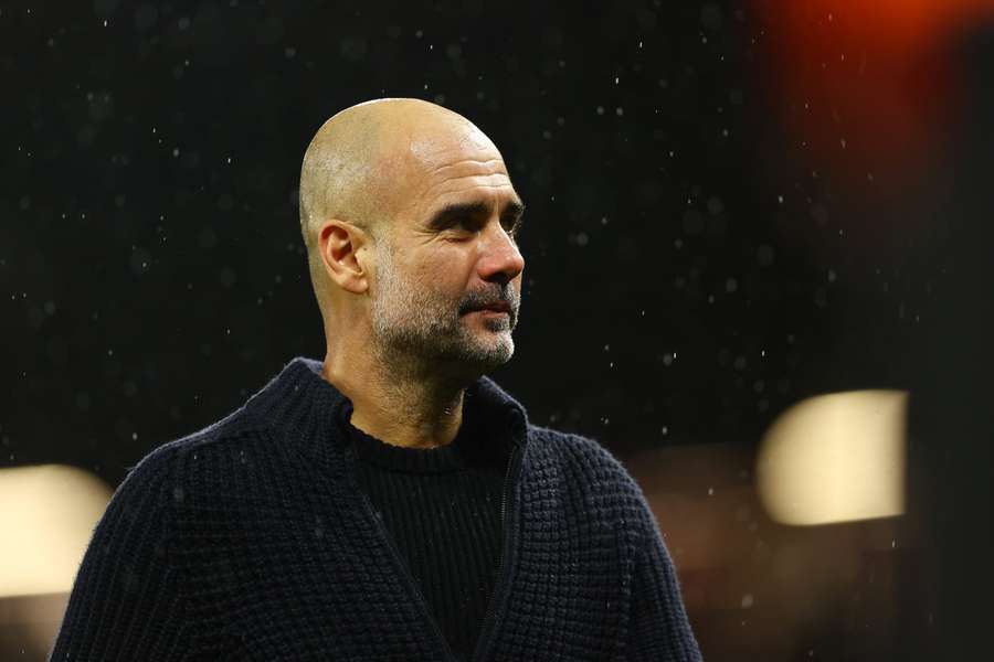 Manchester City manager Pep Guardiola