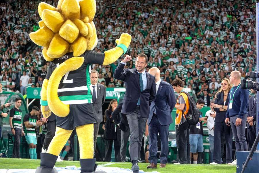 Frederico Varandas soma agora nove títulos como presidente do Sporting