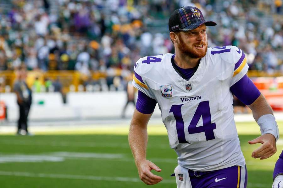 Sam Darnold ainda está invicto com os Vikings