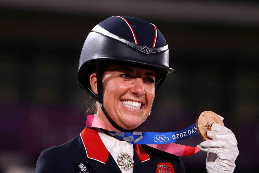 Charlotte Dujardin é a atleta olímpica britânica mais condecorada
