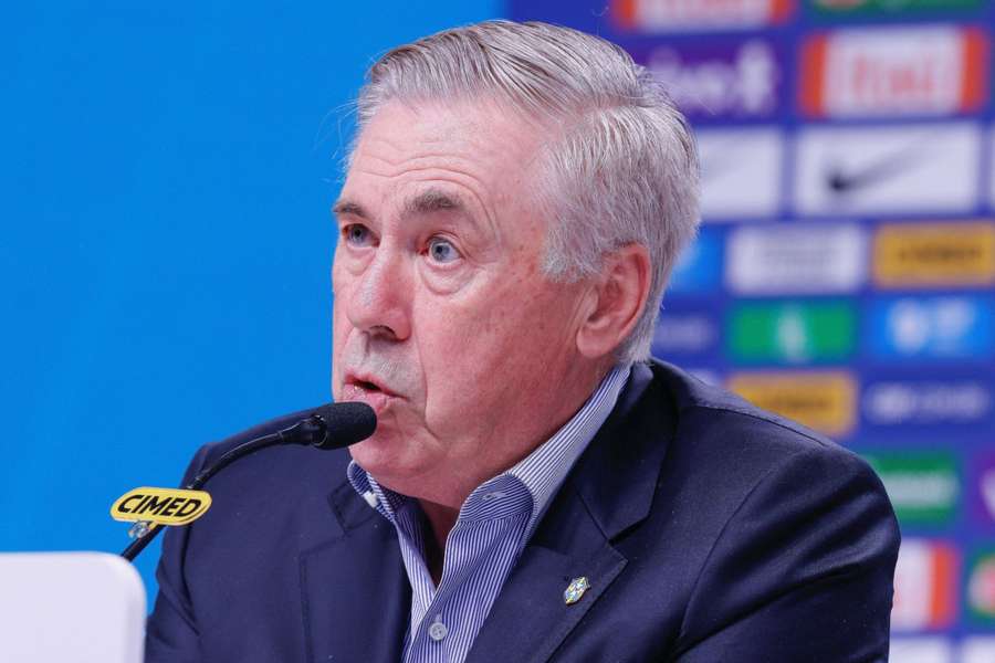 Carlo Ancelotti anunciou convocados do Brasil