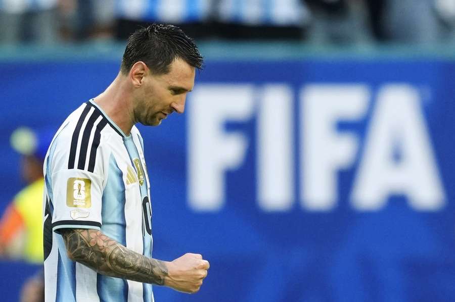 Messi tem sido o homem-gol da Argentina Messi tem sido o homem-gol da Argentina