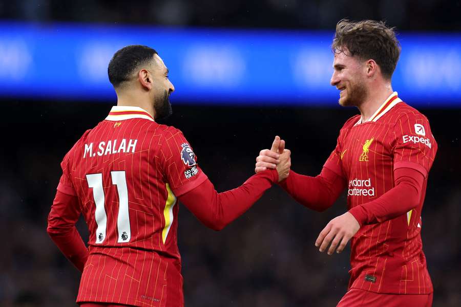 Salah ao serviço do Liverpool
