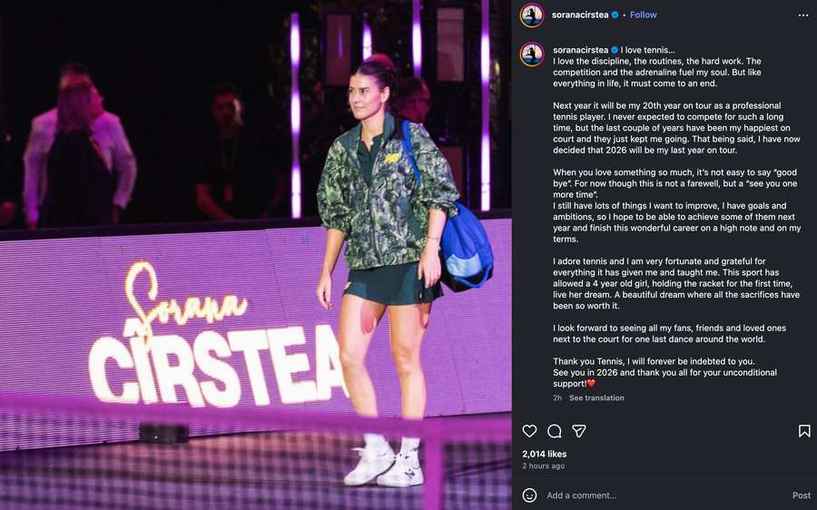 Mesajul Soranei Cîrstea Mesajul Soranei Cîrstea