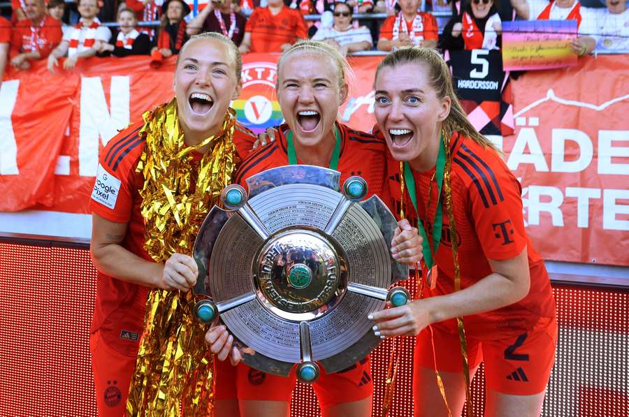 Pernille Harder und Magdalena Eriksson bleiben im Dienste des FC Bayern