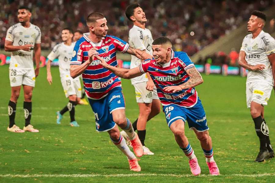 Machuca fez o primeiro golo com a camisa do Fortaleza