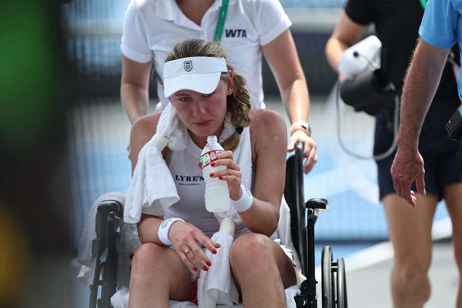 Ekaterina Alexandrova a avut probleme la Memphis din cauza caniculei