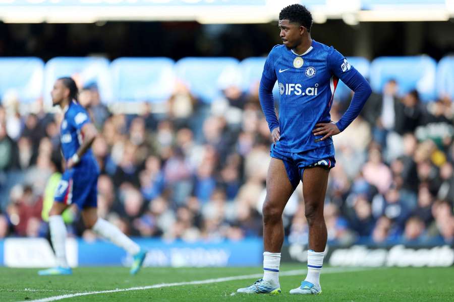 Wesley Fofana in action for Chelsea