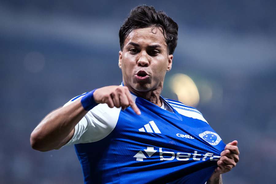 Kaio Jorge voltou a marcar com as cores do Cruzeiro