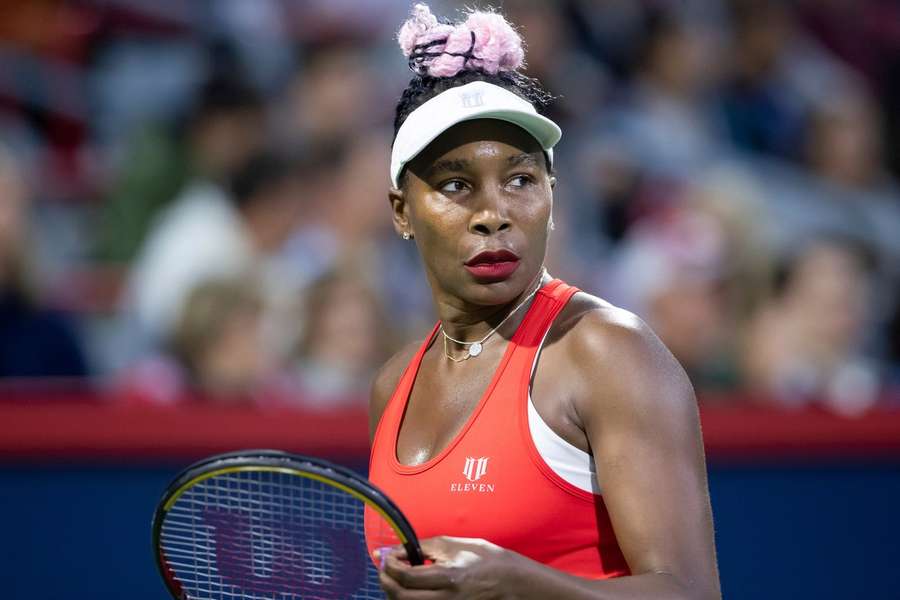 Venus em ação em Cincinnati na semana passada